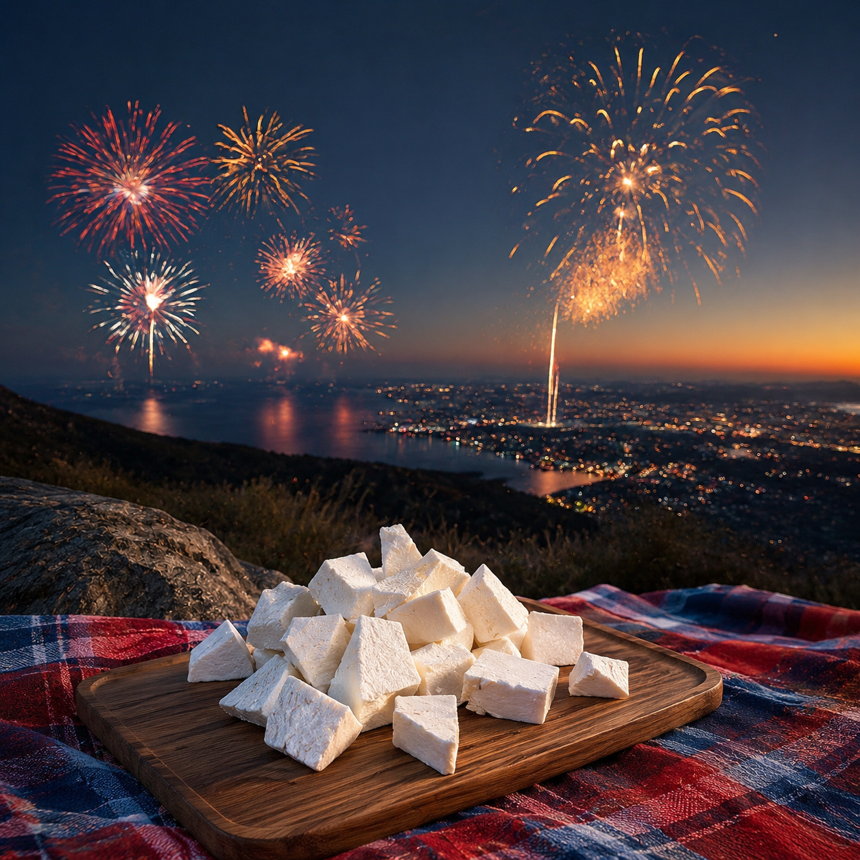 Freeze Dried Ice Cream is the Best Treat for the Firework Show!