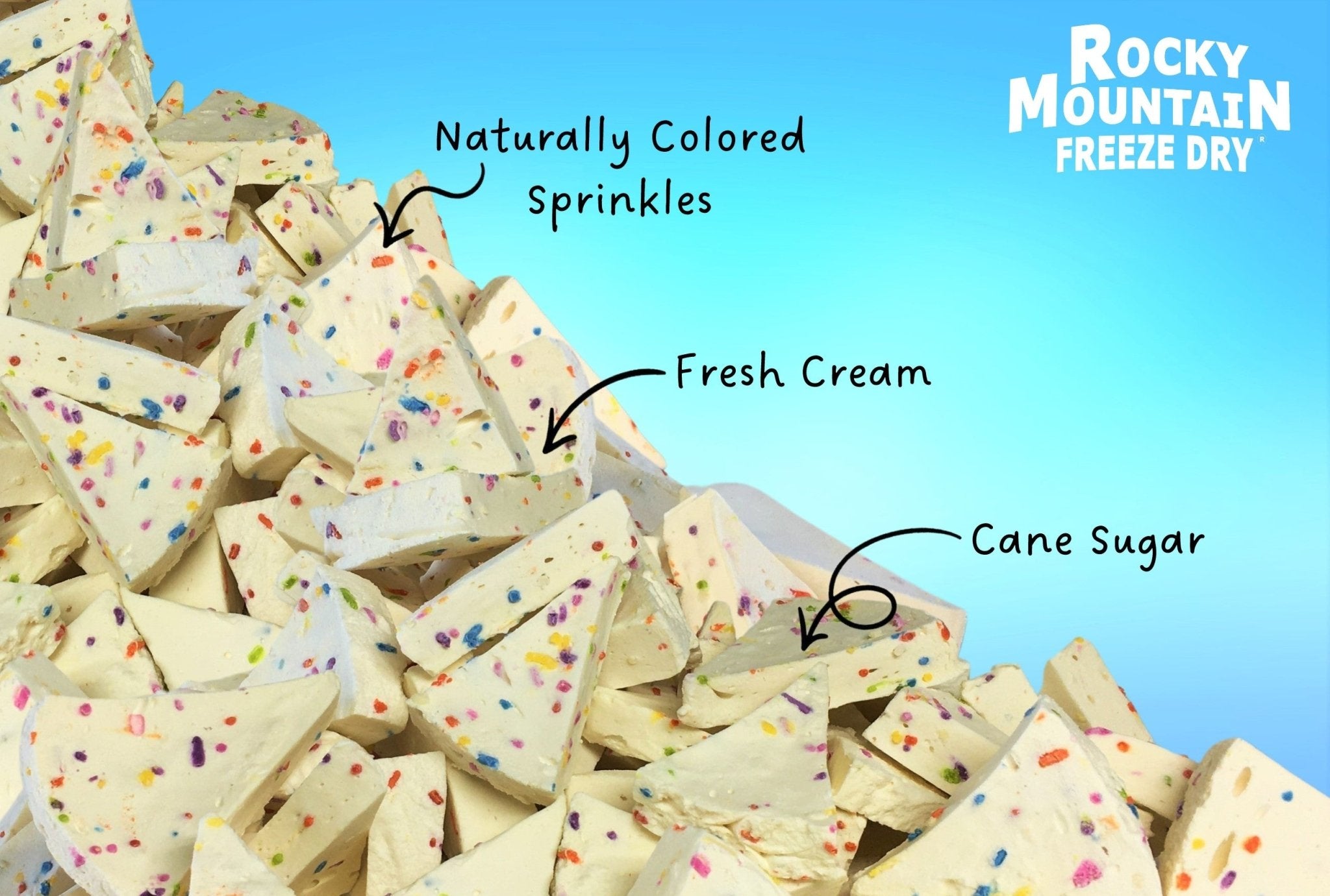 Birthday Cake Freeze Dried Ice Cream | 1 oz Classic Pack - Rocky Mountain Freeze Dry