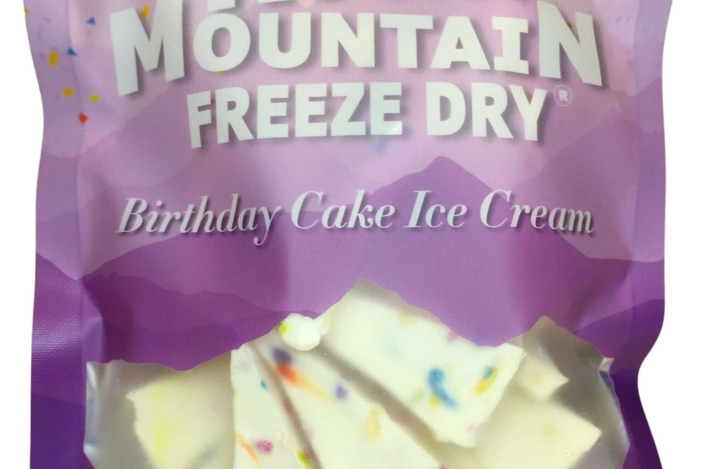 Birthday Cake Freeze Dried Ice Cream | 2.5 oz Shareable Pack - Rocky Mountain Freeze Dry