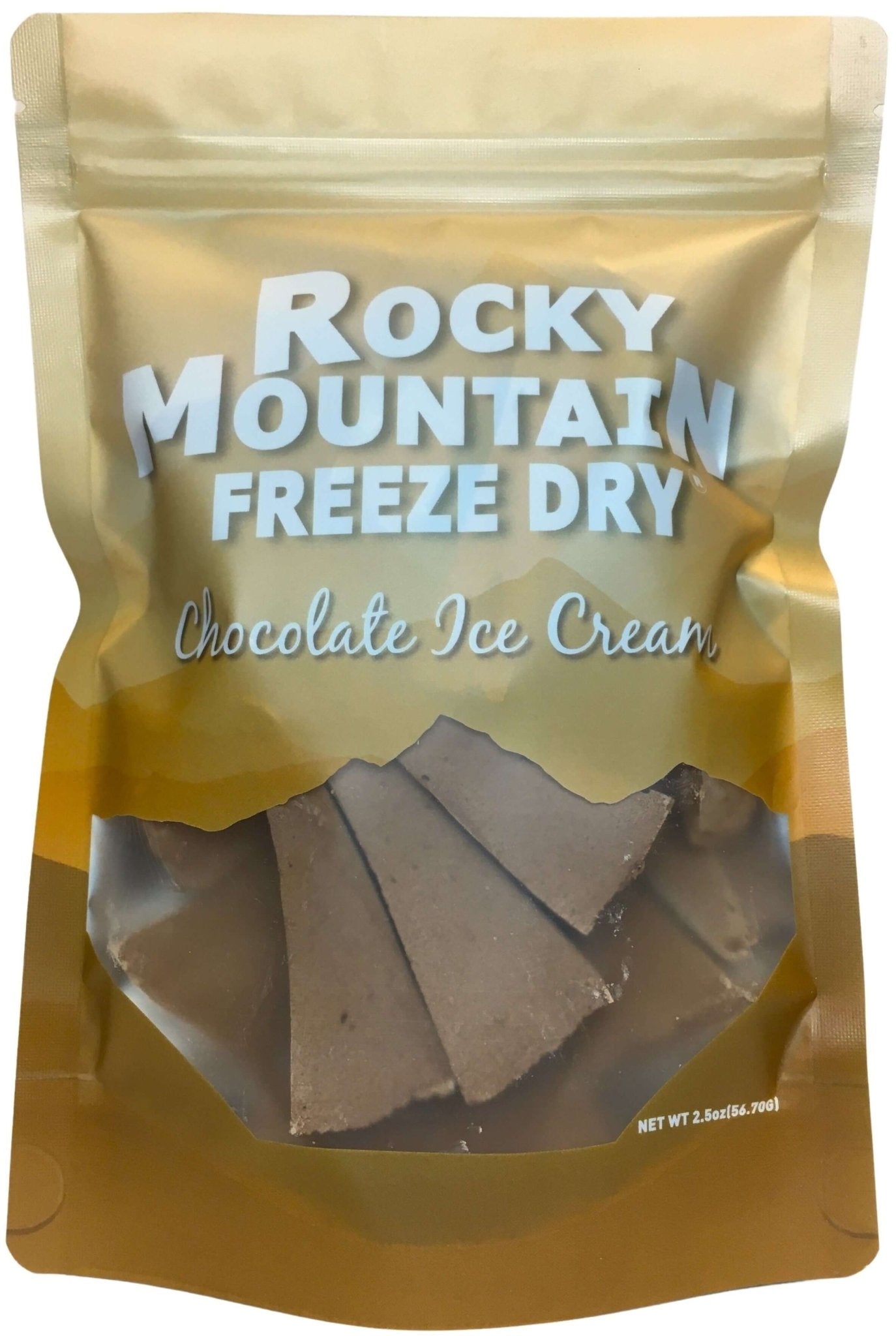 Chocolate Freeze Dried Ice Cream | 2.5 oz Shareable Pack - Rocky Mountain Freeze Dry