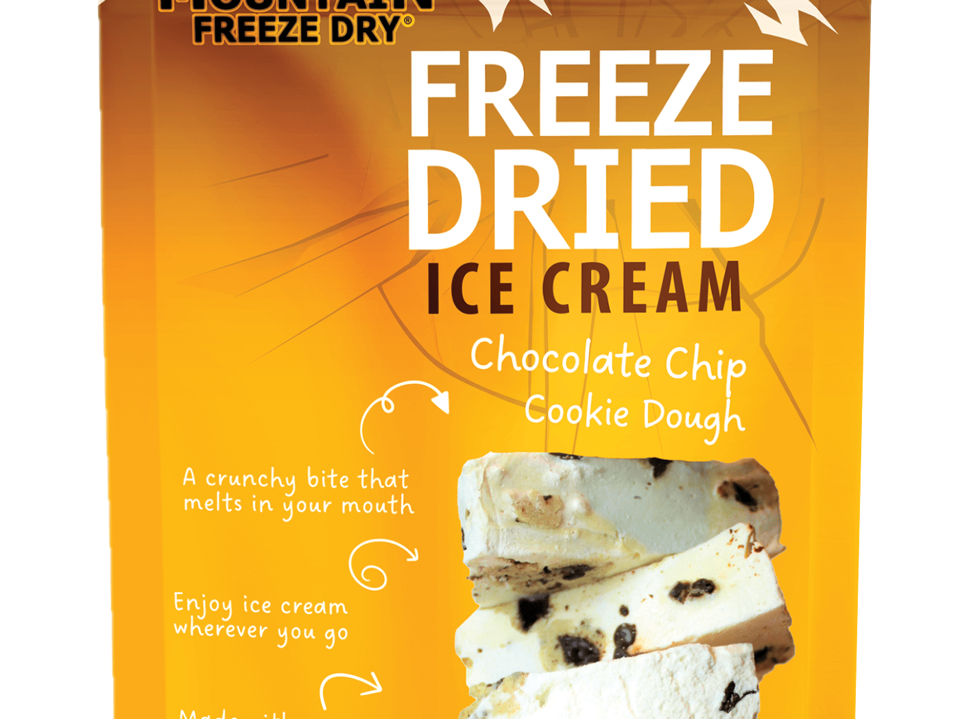 Cookie Dough Freeze Dried Ice Cream | 1 oz Classic Pack - Rocky Mountain Freeze Dry