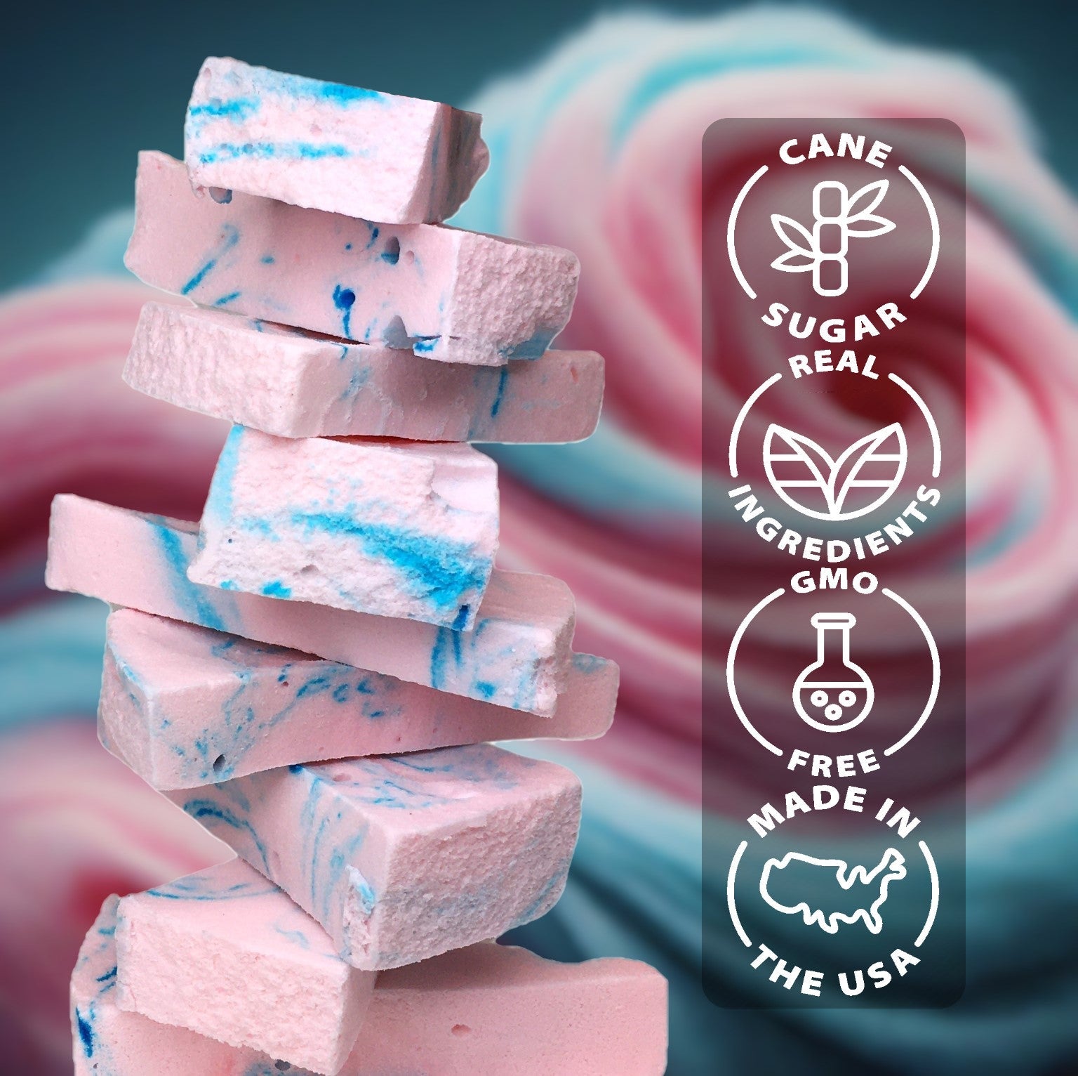 Cotton Candy Freeze Dried Ice Cream | 1 oz Classic Pack - Rocky Mountain Freeze Dry
