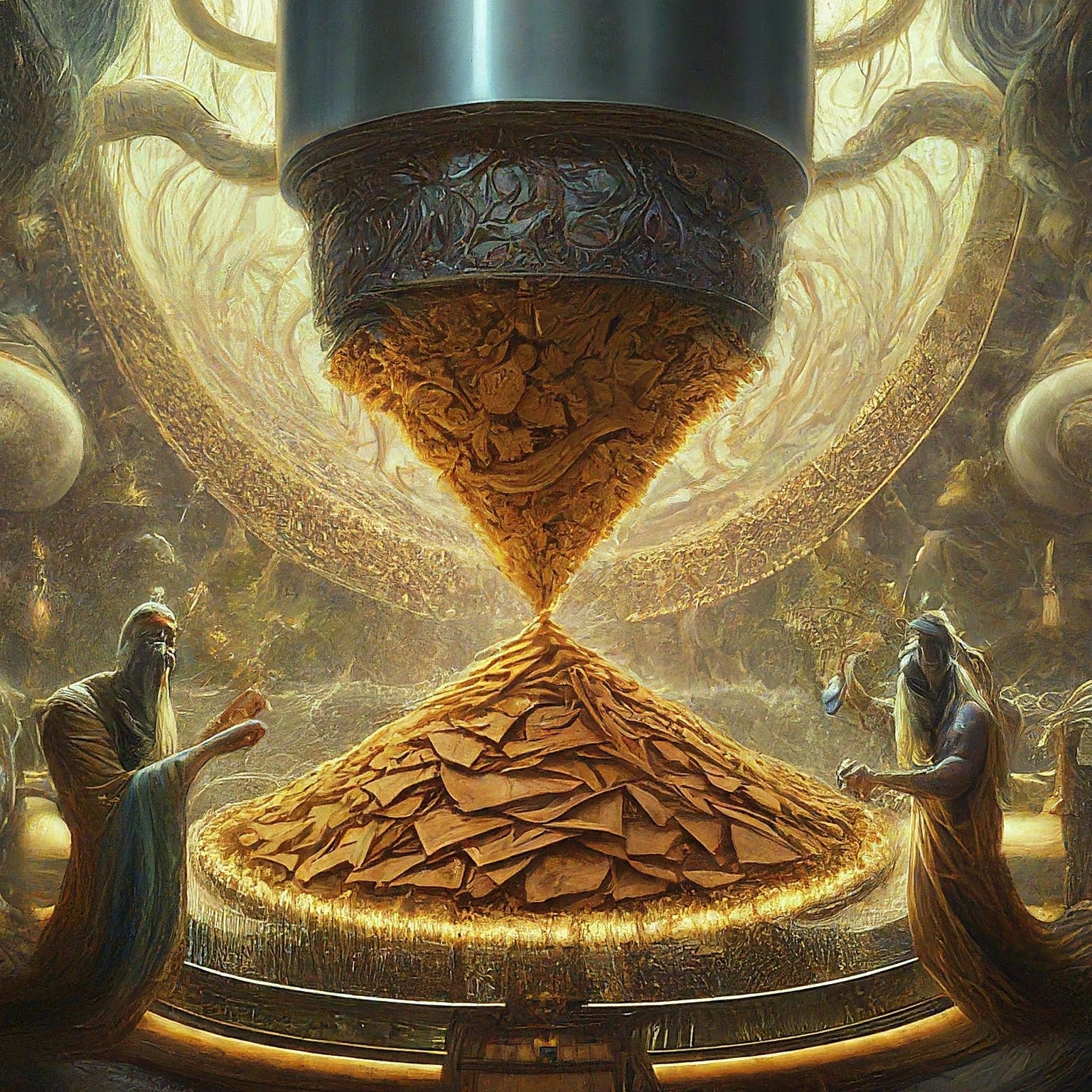 Galactic Anunnaki Gold Salted Caramel Ice Cream - Rocky Mountain Freeze Dry