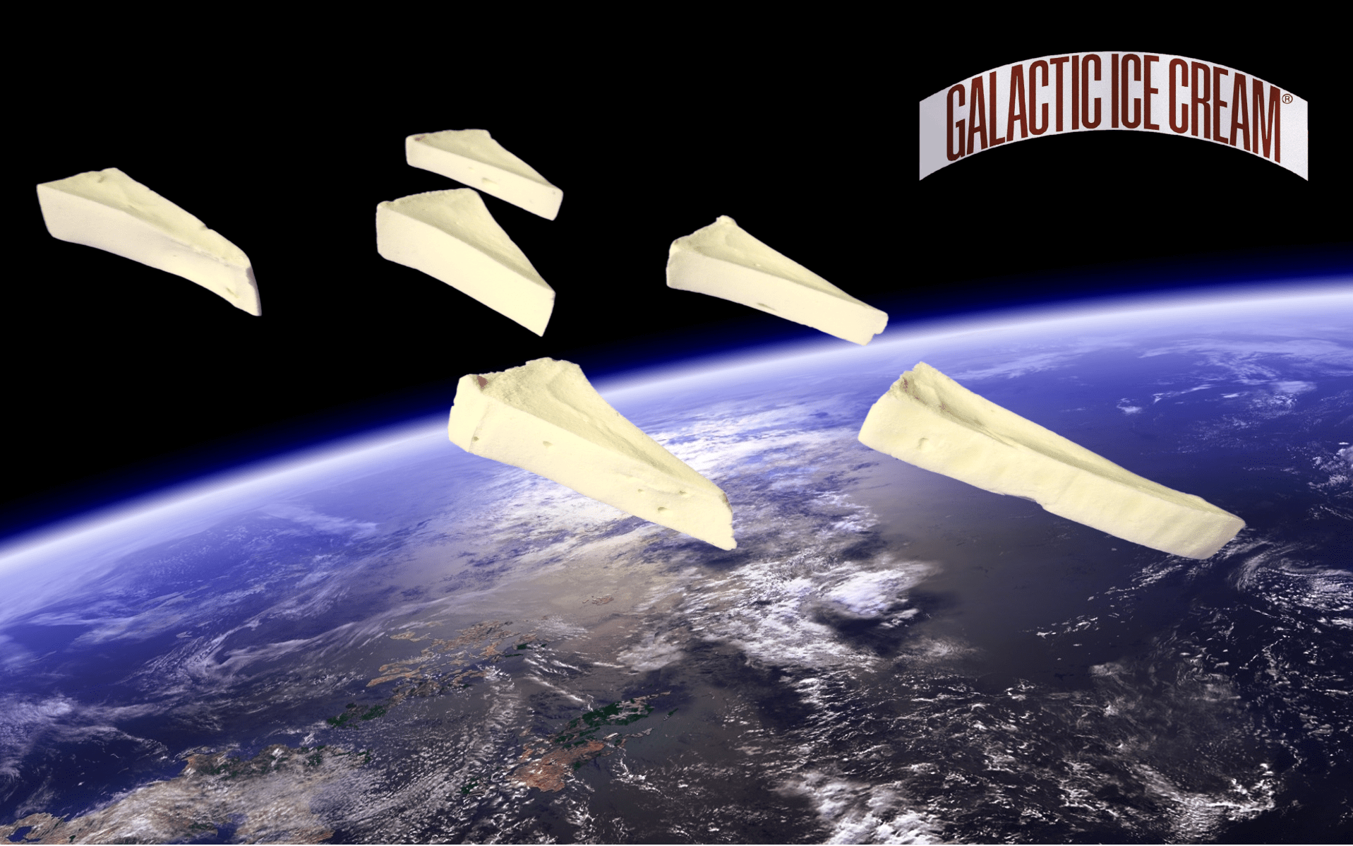 Galactic Anunnaki Gold Salted Caramel Ice Cream - Rocky Mountain Freeze Dry