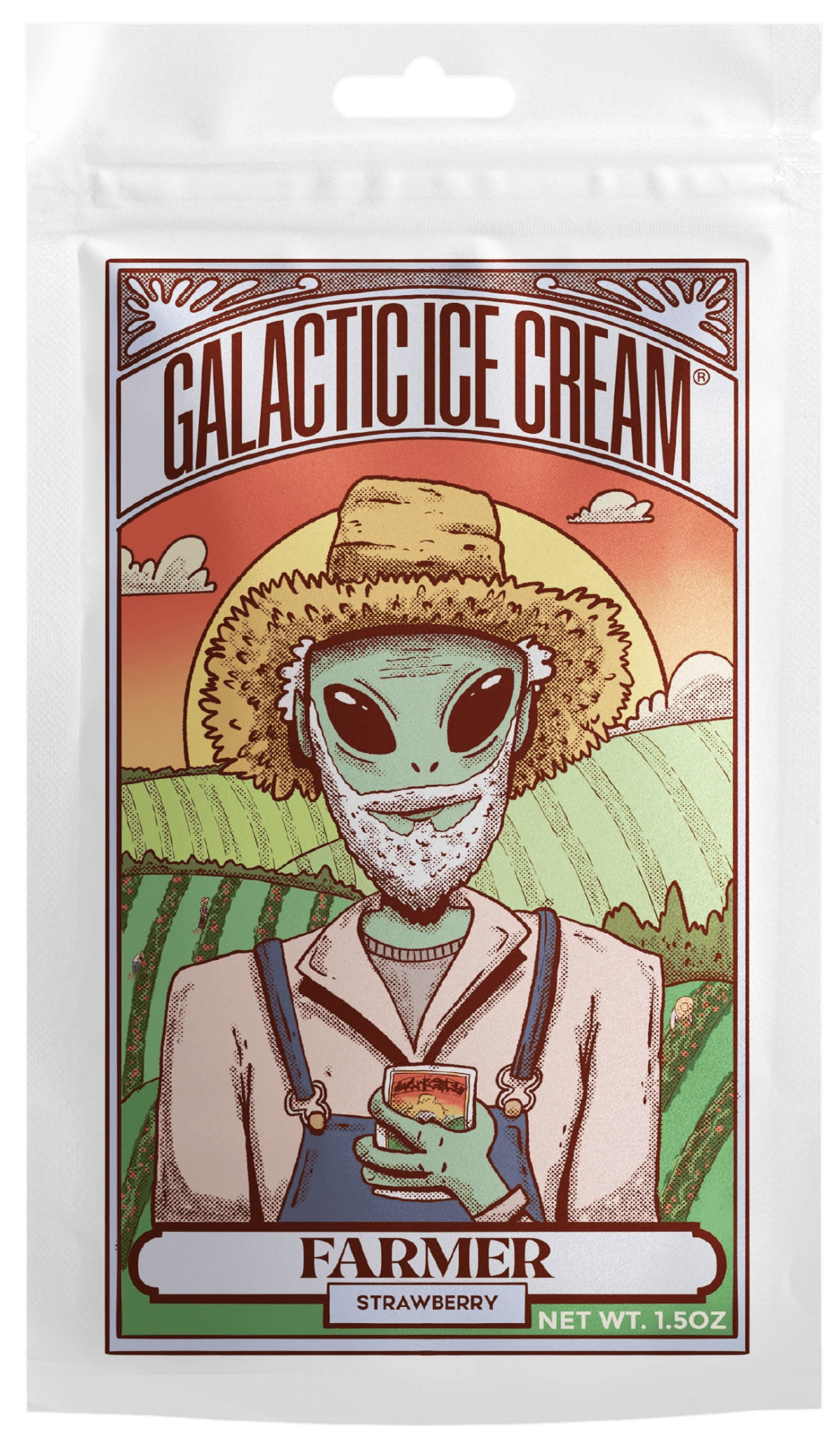Galactic Farmer Strawberry Ice Cream - Rocky Mountain Freeze Dry