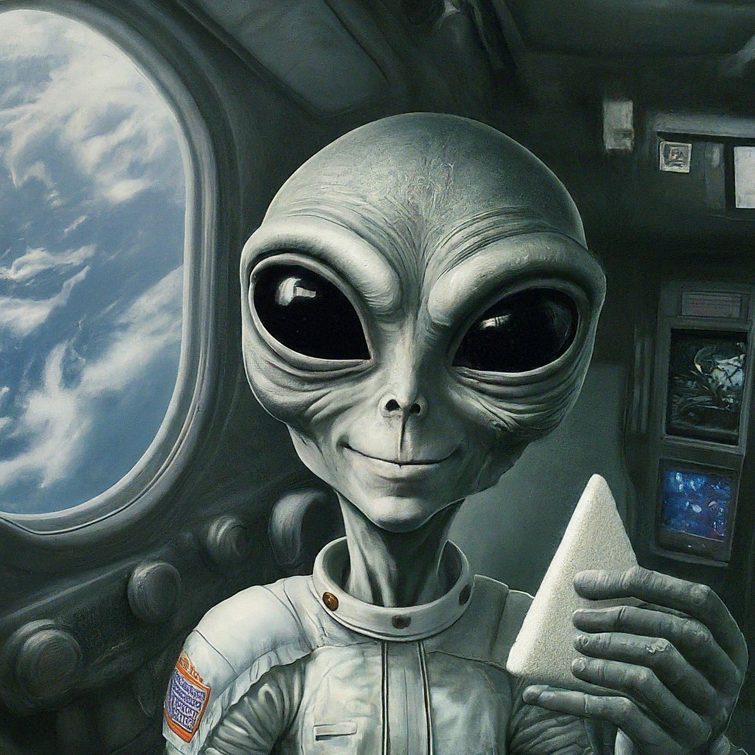 Galactic Grey Alien Vanilla Ice Cream - Rocky Mountain Freeze Dry