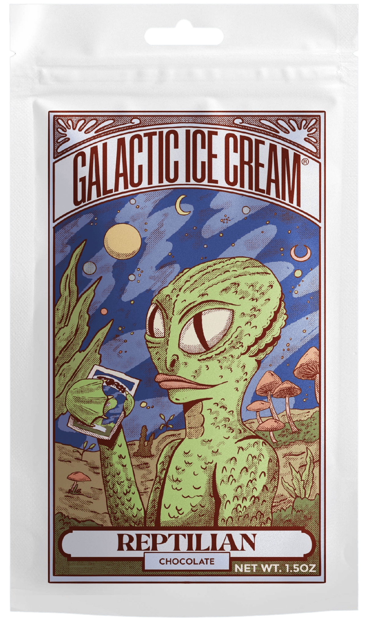 Galactic Reptilian Chocolate Ice Cream - Rocky Mountain Freeze Dry