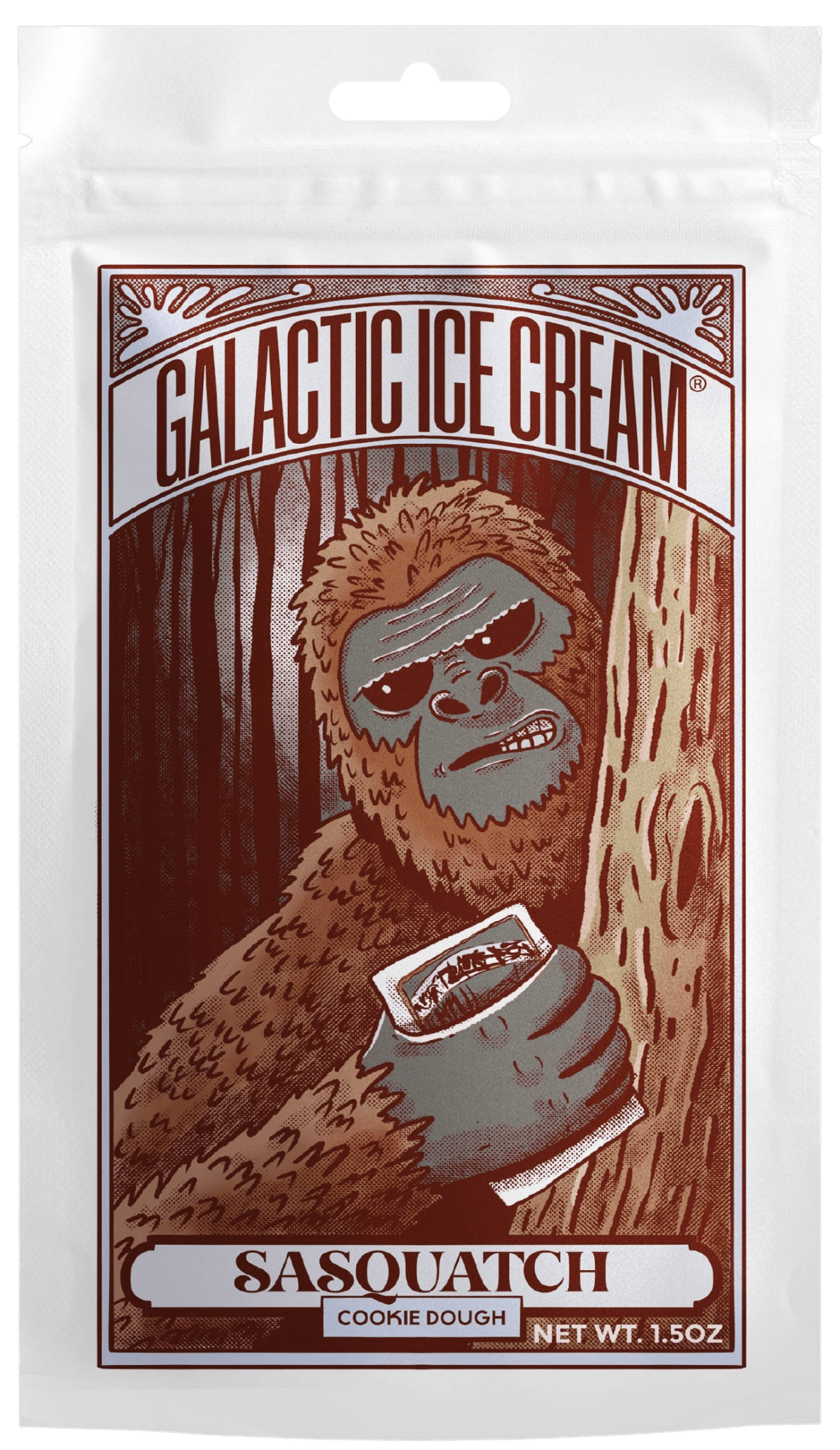 Galactic Sasquatch Cookie Dough Ice Cream - Rocky Mountain Freeze Dry