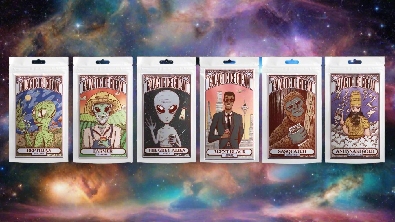 Galactic Ice Cream line up