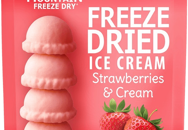 Strawberry Freeze Dried Ice Cream | 1 oz Classic Pack - Rocky Mountain Freeze Dry