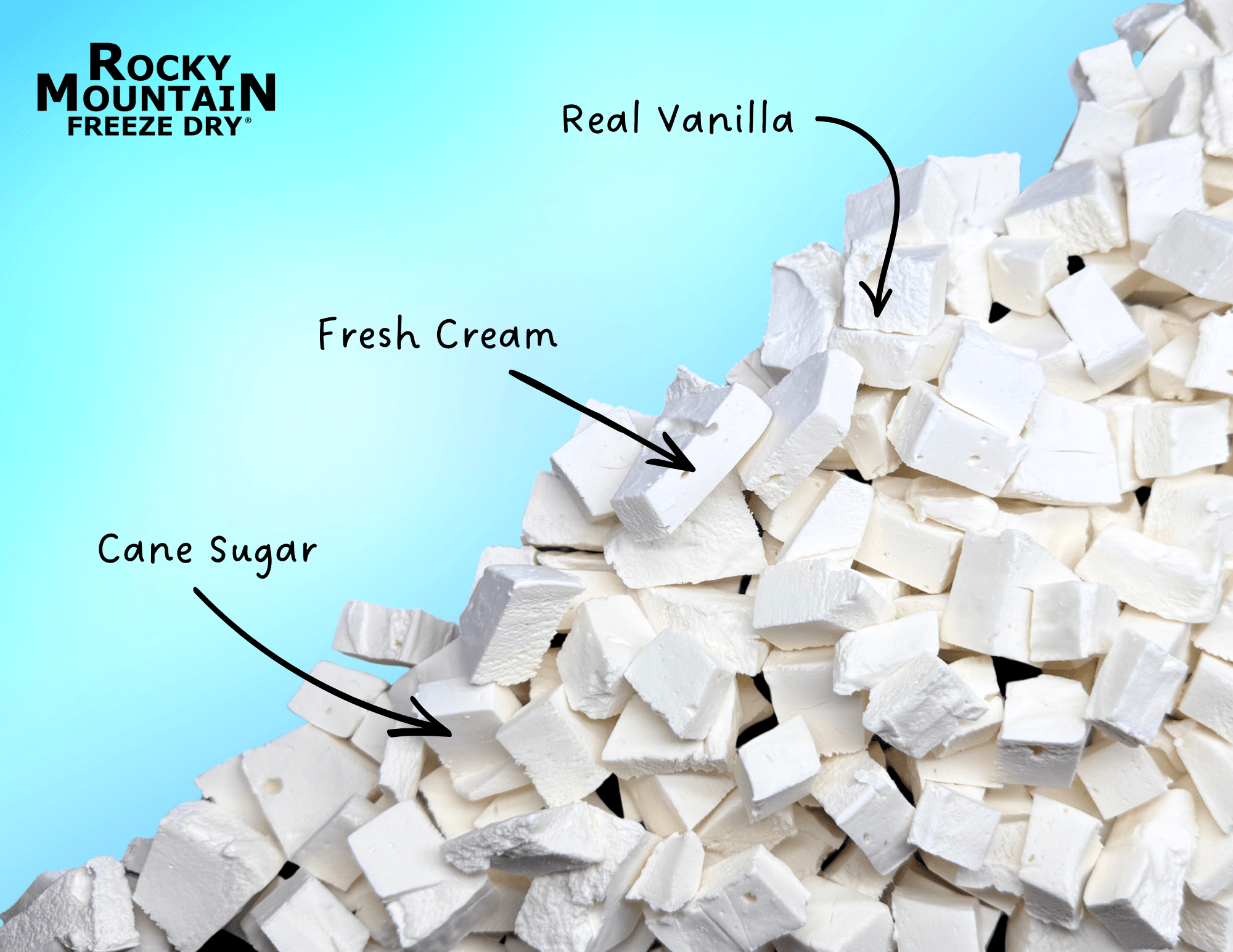 Vanilla Freeze Dried Ice Cream | 1 oz Classic Pack - Rocky Mountain Freeze Dry