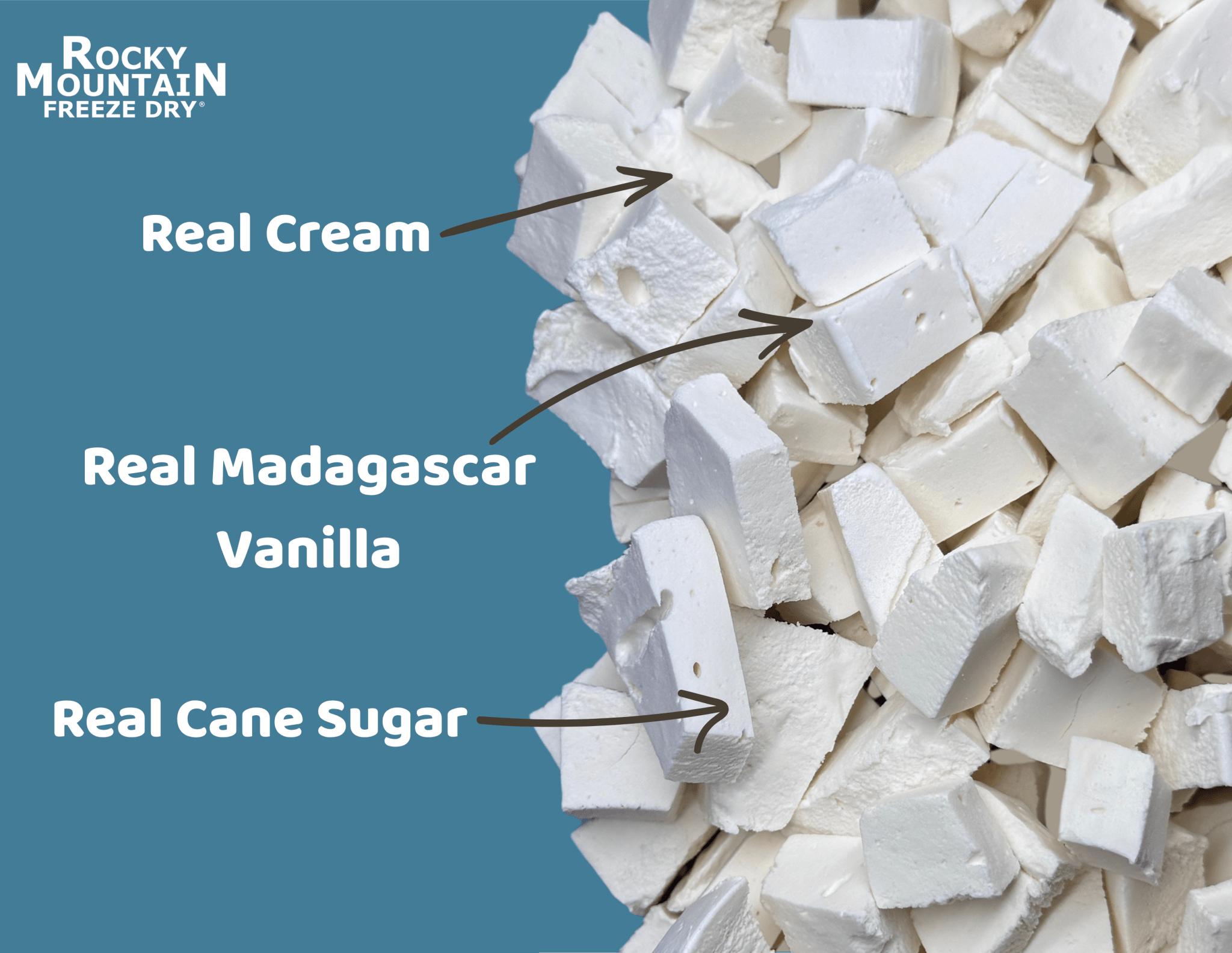 Vanilla Freeze Dried Ice Cream | 1 oz Classic Pack - Rocky Mountain Freeze Dry