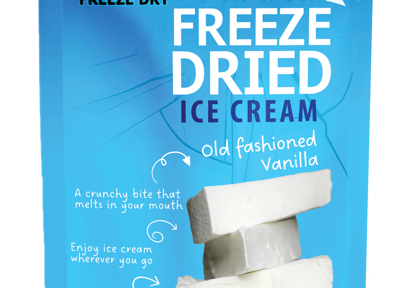 Vanilla Freeze Dried Ice Cream | 1 oz Classic Pack - Rocky Mountain Freeze Dry