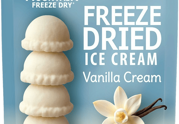 Vanilla Freeze Dried Ice Cream | 1 oz Classic Pack - Rocky Mountain Freeze Dry