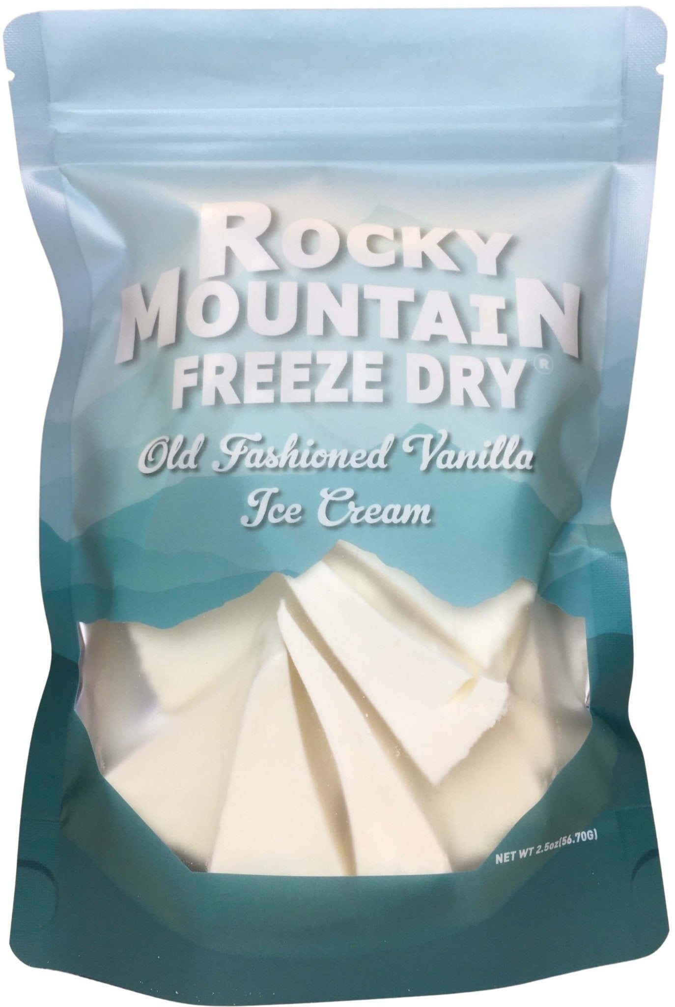 Vanilla Freeze Dried Ice Cream | 2.5 oz Shareable Pack - Rocky Mountain Freeze Dry